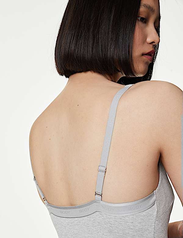Cotton Rich Light Control Secret Support&trade; Bodysuit