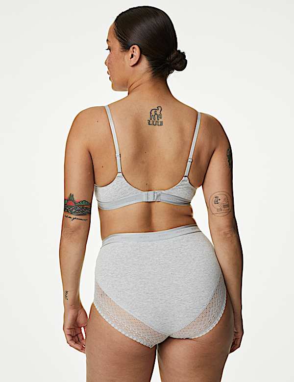 2pk Cotton Rich Light Control Full Briefs