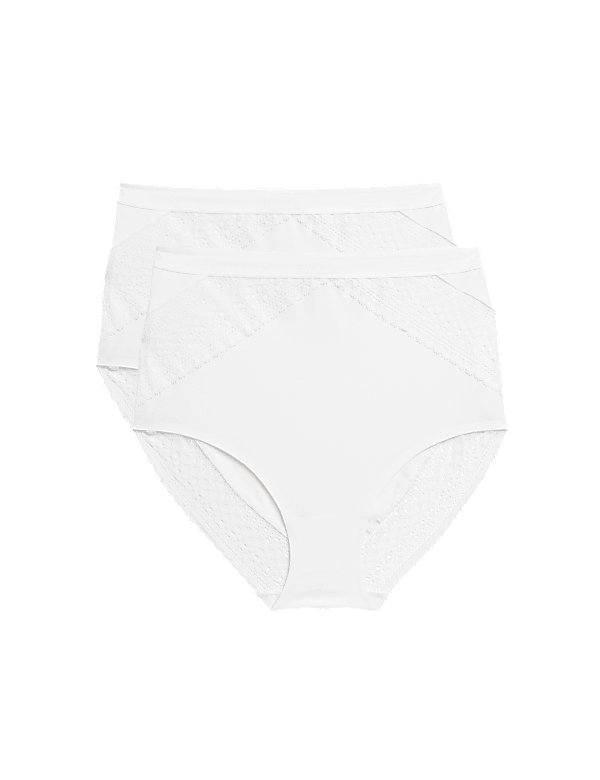 2pk Cotton Rich Light Control Full Briefs