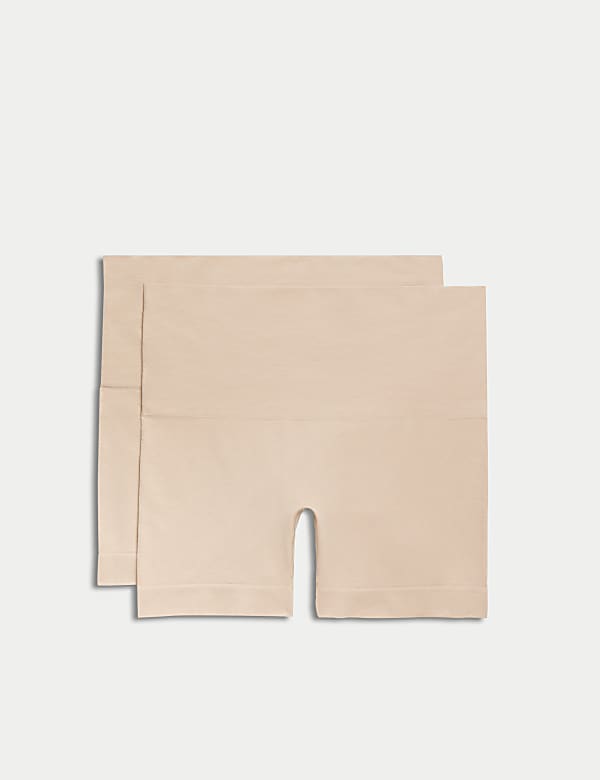 2pk Light Control Seamless Shaping Shorts - PL