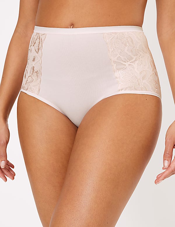 2pk Firm Control Wild Blooms Full Briefs