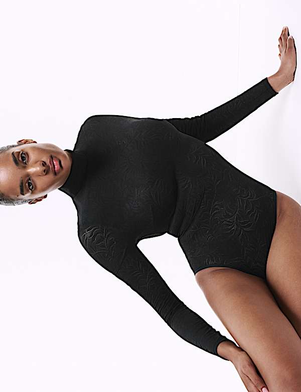 Light Control Flexifit™ Lace High Neck Body