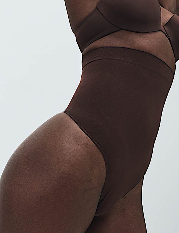 Body string sculptant taille haute sans couture - FR