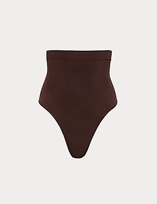 Body string sculptant taille haute sans couture - FR