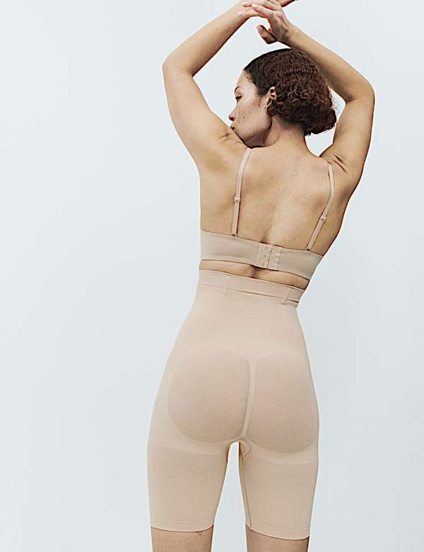 Body Sculpt Firm Control Seamless Thigh Slimmer - HU