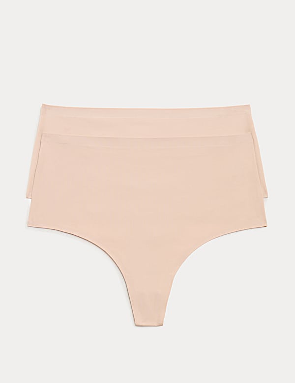 2 Pack Body Invisibles&trade; No VPL Shaping Thongs
