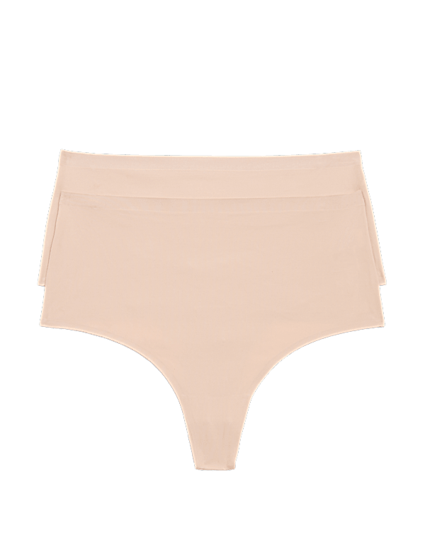 2 Pack Body Invisibles&trade; No VPL Shaping Thongs