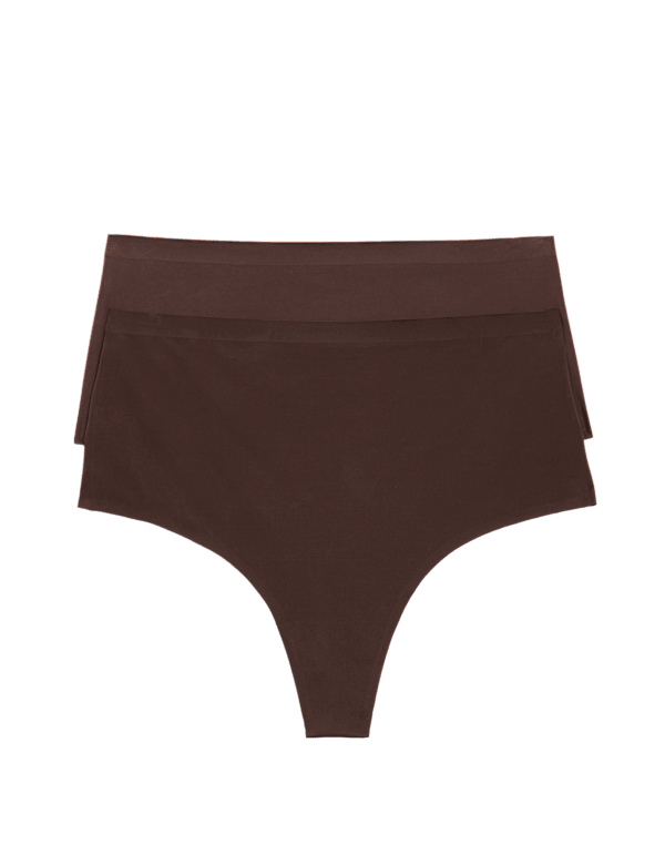 2 Pack Body Invisibles&trade; No VPL Shaping Thongs