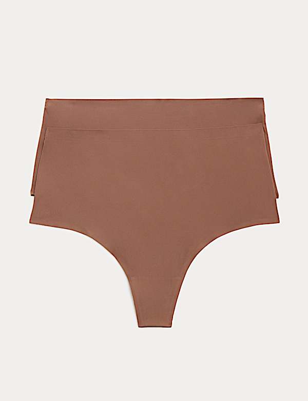 2 Pack Body Invisibles&trade; No VPL Shaping Thongs