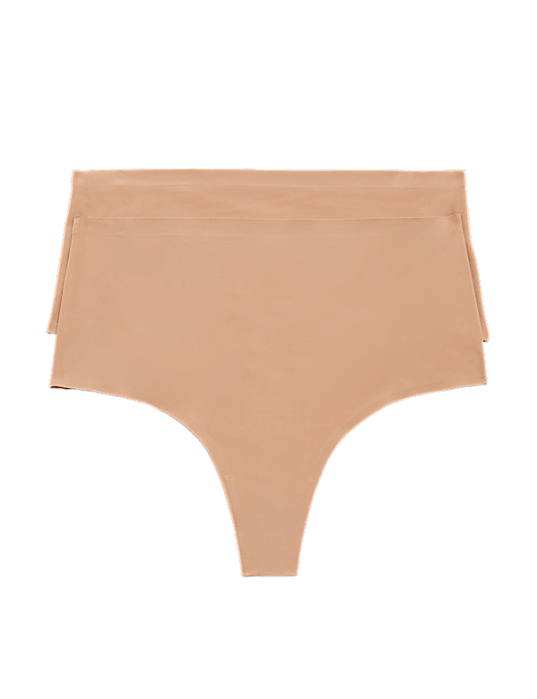2 Pack Body Invisibles&trade; No VPL Shaping Thongs