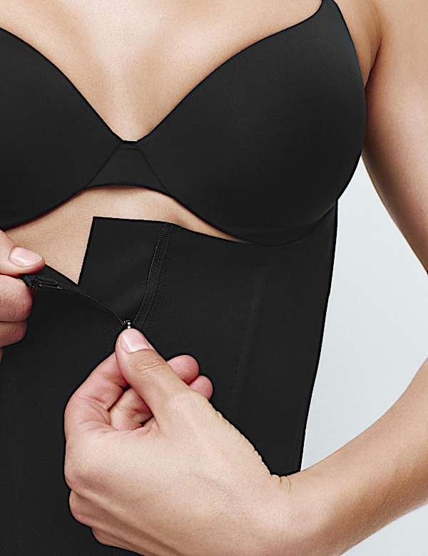 Body Sculpt Firm Control Zip Corset - LU