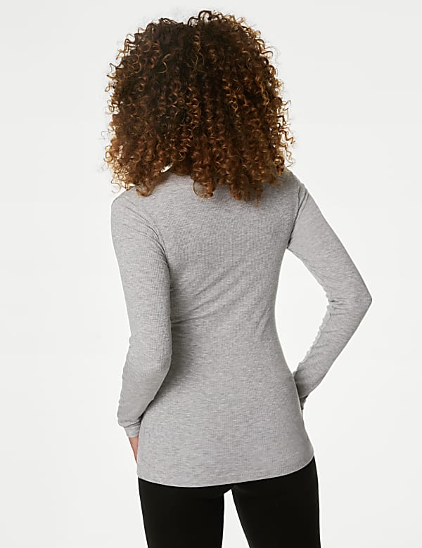 2pk Heatgen&trade; Thermal Ribbed Tops - BN