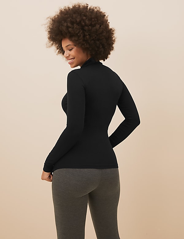 Heatgen™ Thermal Polo Neck Long Sleeve Top