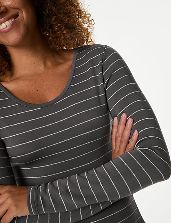 Ισοθερμικό ριγέ φανελάκι Heatgen™ μέτριας θερμότητας - GR