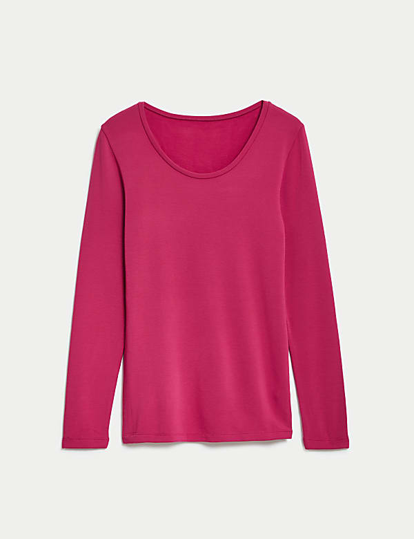 Camiseta t&eacute;rmica media de escote redondo Heatgen&trade; - ES