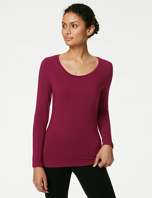 Heatgen™ Medium Thermal Scoop Neck Top