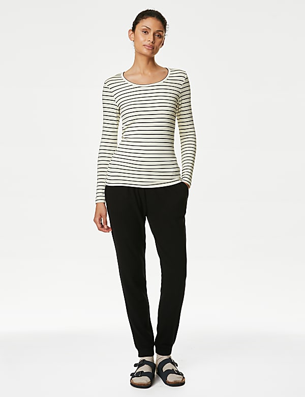 Heatgen™ Medium Thermal Striped Top - GR