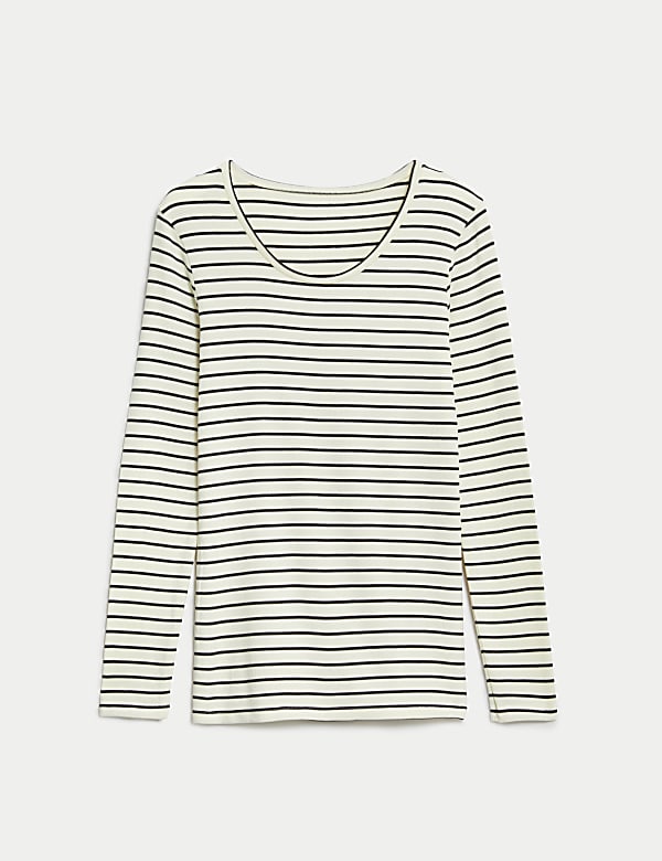 Heatgen™ Medium Thermal Striped Top - GR