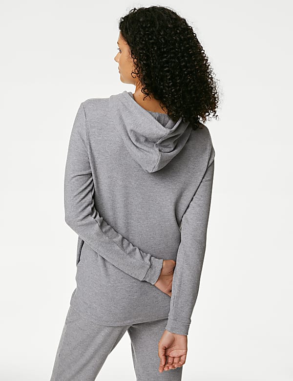 Μακρυμάνικο ισοθερμικό φούτερ Heatgen™ μέτριας θερμότητας με κουκούλα - GR