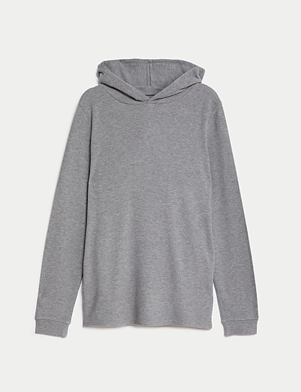 Μακρυμάνικο ισοθερμικό φούτερ Heatgen™ μέτριας θερμότητας με κουκούλα - GR