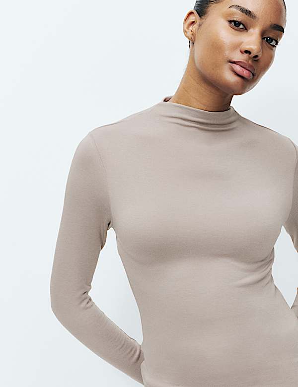 Heatgen™ Medium Thermal Mock Neck Top - AL