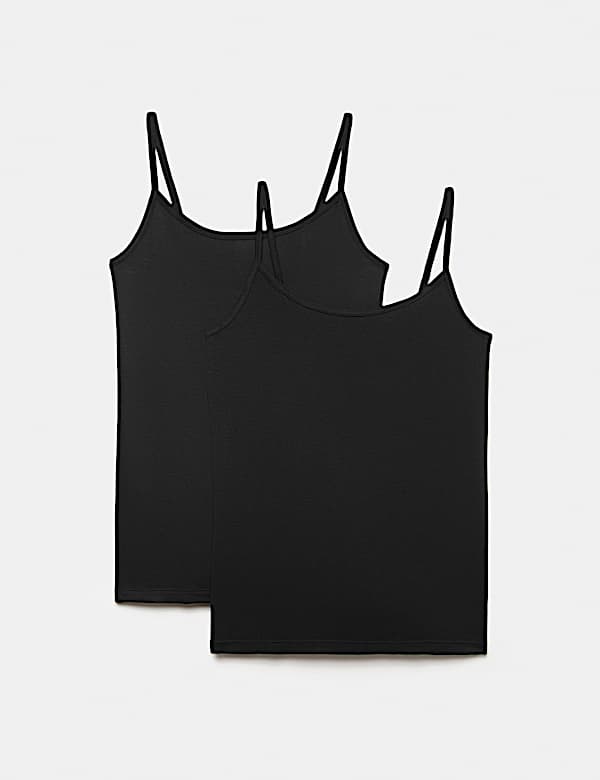2 Pack Heatgen&trade; Thermal Strappy Vests