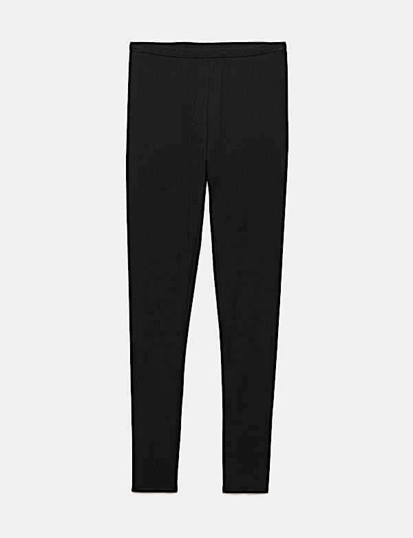 Modal Rich Thermal Leggings with Cashmere - JO