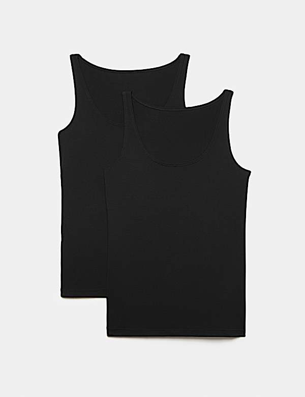 2 Pack Heatgen&trade; Thermal Built-Up Shoulder Vests