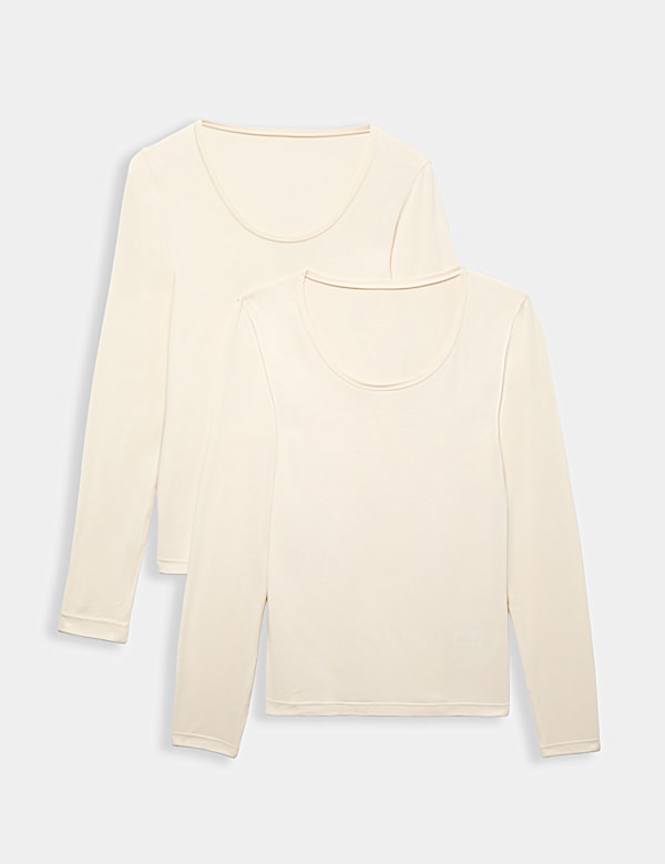 2 Pack Heatgen&trade; Light Thermal Long Sleeve Tops