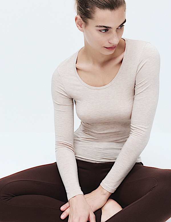 2 Pack Heatgen&trade; Light Thermal Long Sleeve Tops - AU
