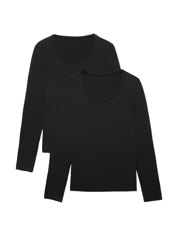2 Pack Heatgen&trade; Light Thermal Long Sleeve Tops