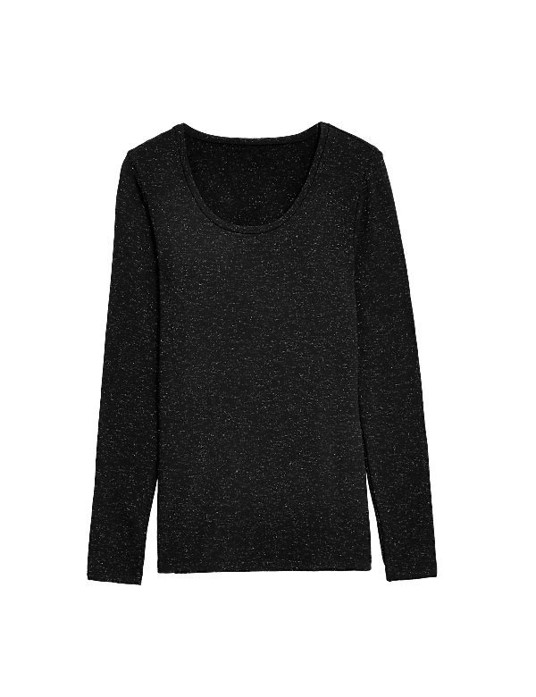 Heatgen™ Medium Thermal Long Sleeve Sparkle Top