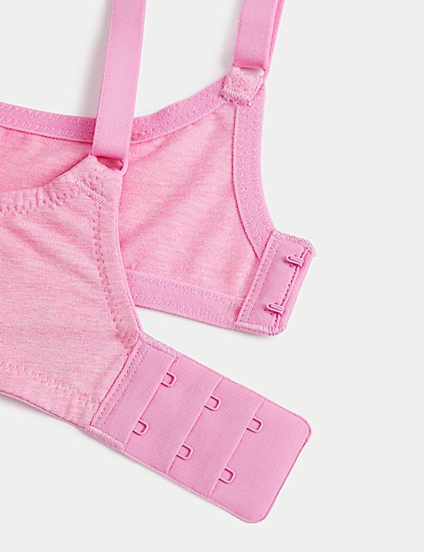3pk Wired Plunge T-Shirt Bras A-E
