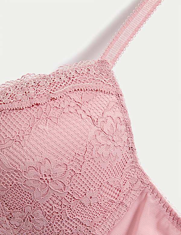 Jasmine Lace Wired Plunge Bra A-E