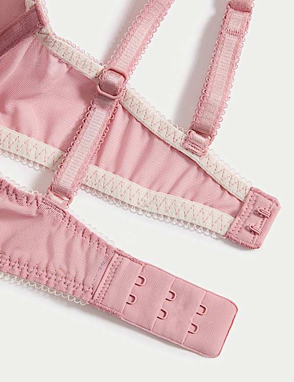 Jasmine Lace Wired Plunge Bra A-E