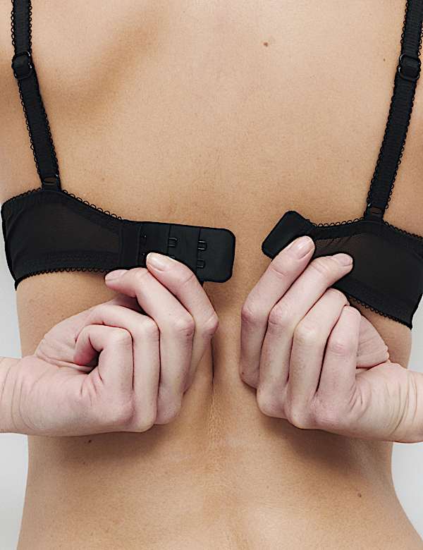 Jasmine Lace Wired Plunge Bra A-E - IL