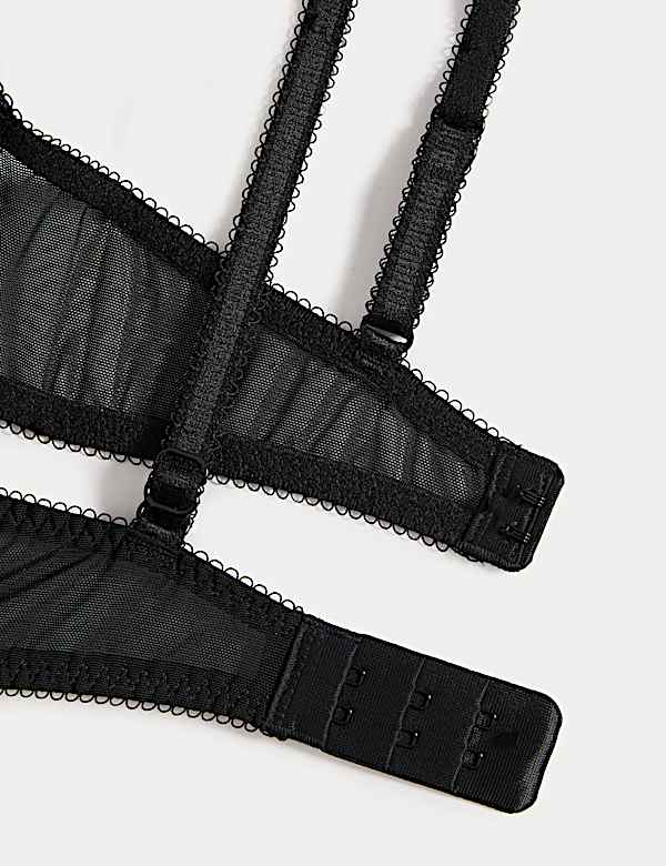 Jasmine Lace Wired Plunge Bra A-E