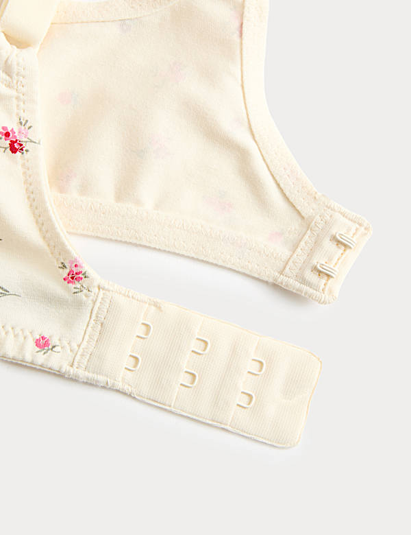 3pk Cotton Rich Wired T-Shirt Bras A-E