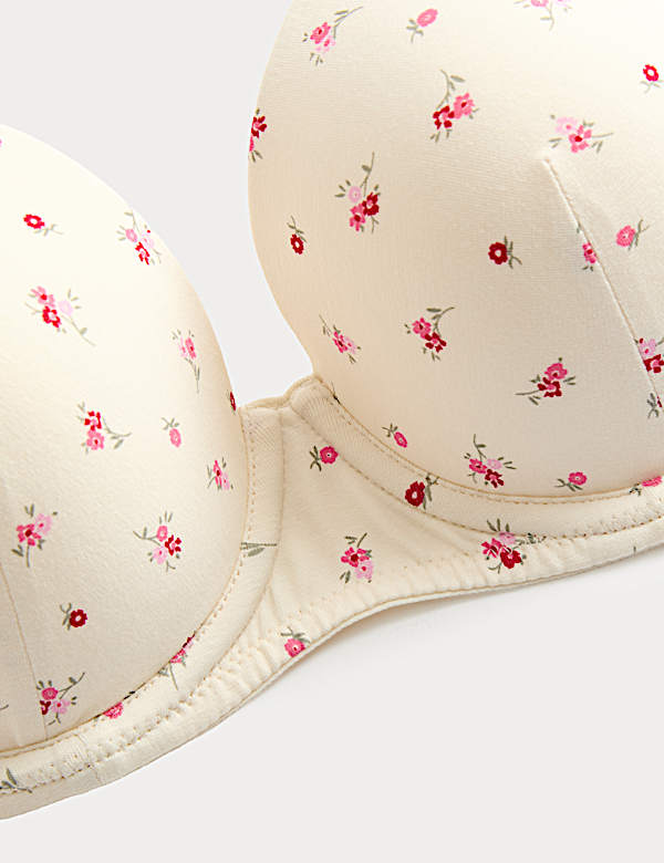 3pk Cotton Rich Wired T-Shirt Bras A-E