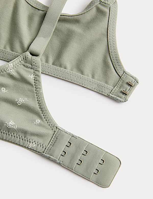 3pk Cotton Rich Wired T-Shirt Bras A-E