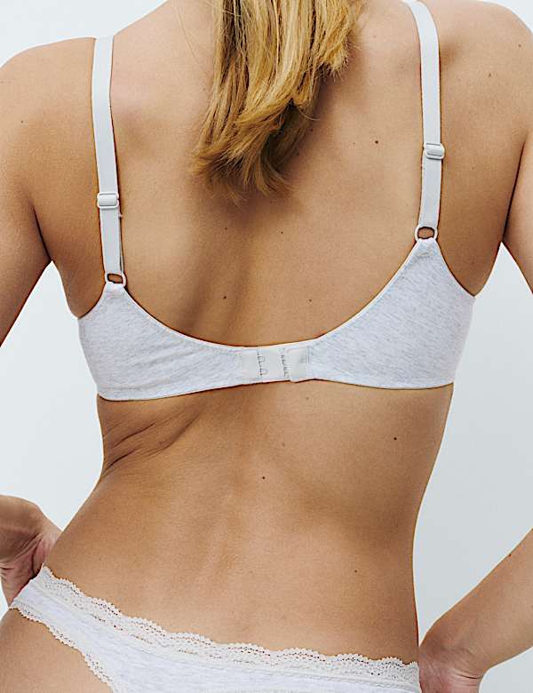 3pk Wired Full Cup T-Shirt Bras A-E - US