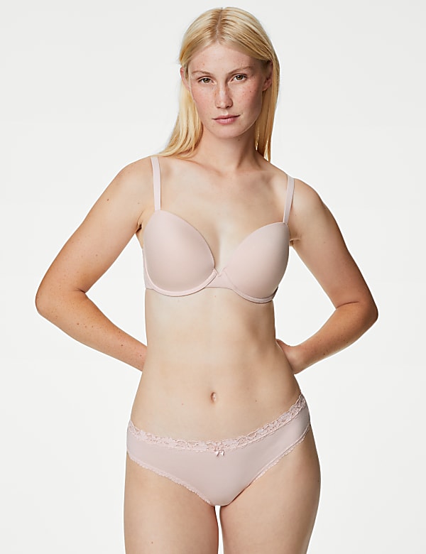 3pk Wired Balcony Bras