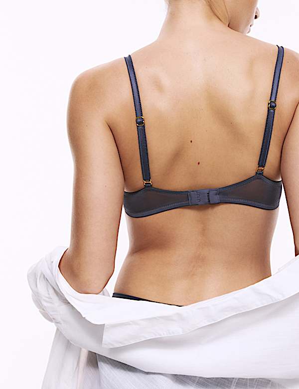 Amelia Lace Wired Plunge Bra (A-E)