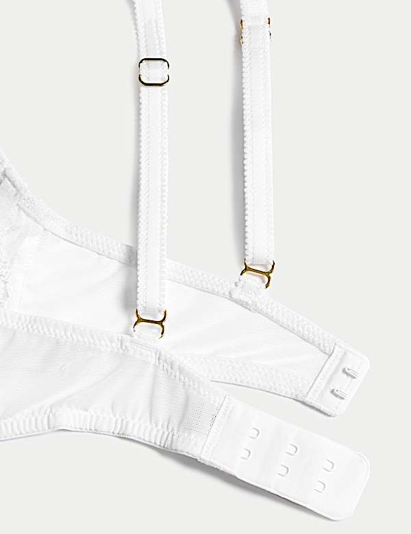 Amelia Lace Wired Plunge Bra (A-E)