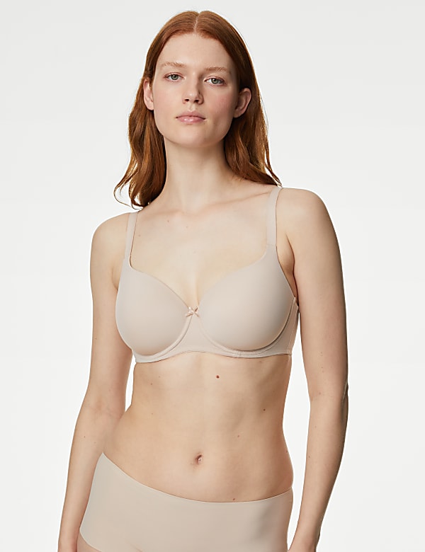 2 Pack Polyamide Mix Plain Bra