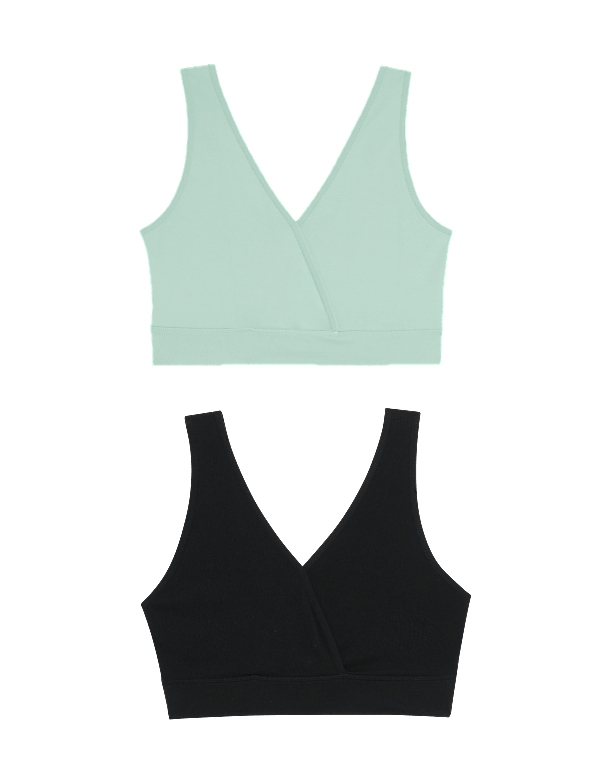 2pk Lounge Nursing Maternity Bras