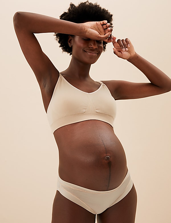 2pk Seamless Full Cup Nursing Bras - AT