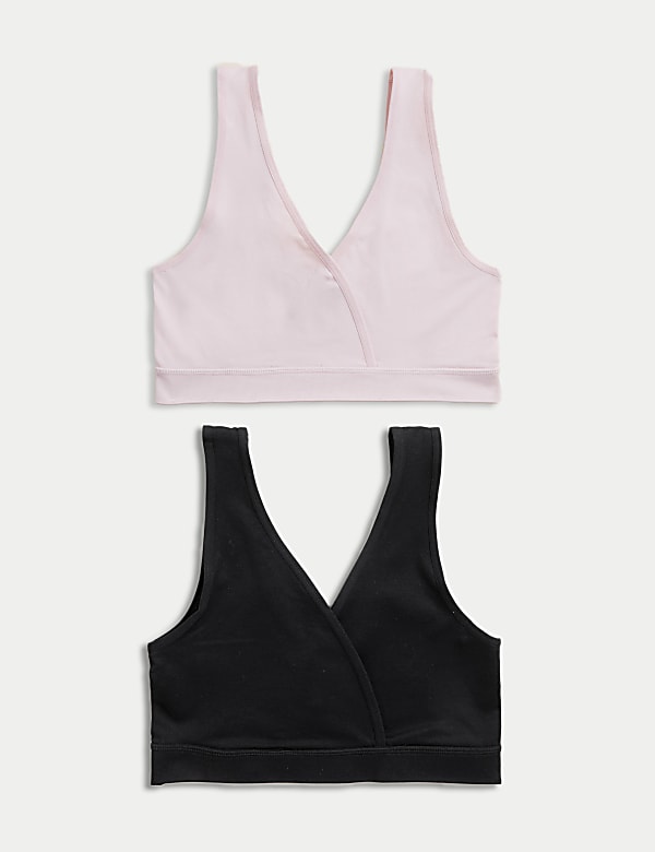 2pk Non Wired Lounge Nursing Bras - NZ