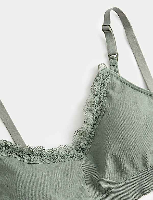 2pk Seamless Non Wired Maternity Nursing Bras