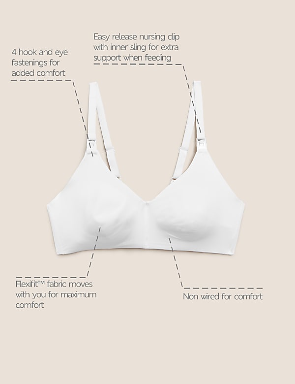 Flexifit&trade; Non Wired Nursing Bra A-H